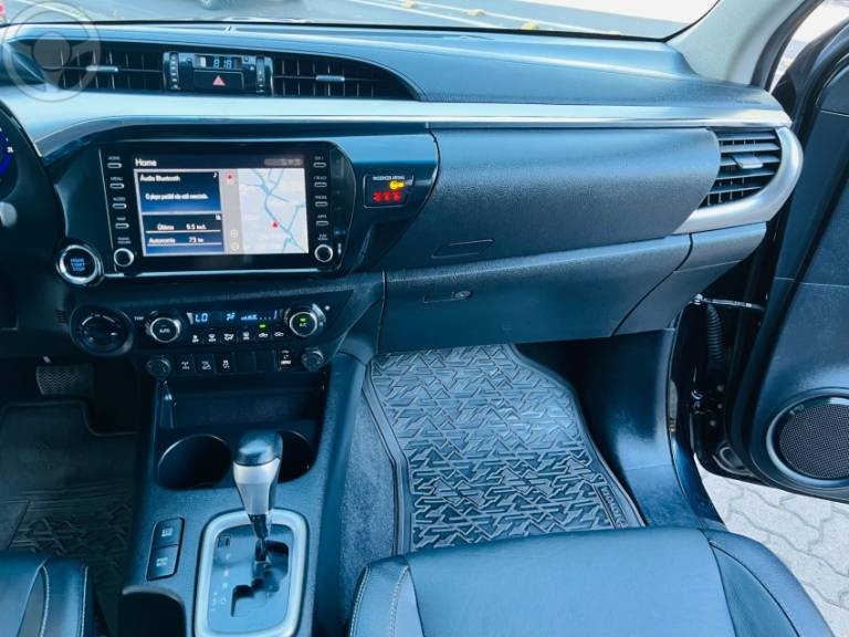 TOYOTA - HILUX 2.8 SRV 4X4 CD 16V DIESEL 4P AUTOMÁTICO - 2020/2020 - PRETA - R$ 197.900,00