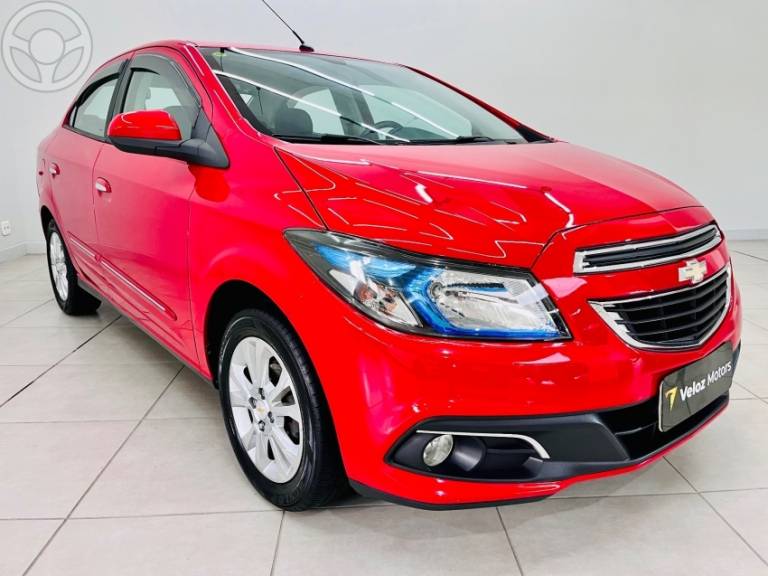 CHEVROLET - PRISMA 1.4 MPFI LTZ 8V FLEX 4P MANUAL - 2013/2014 - VERMELHA - R$ 49.900,00