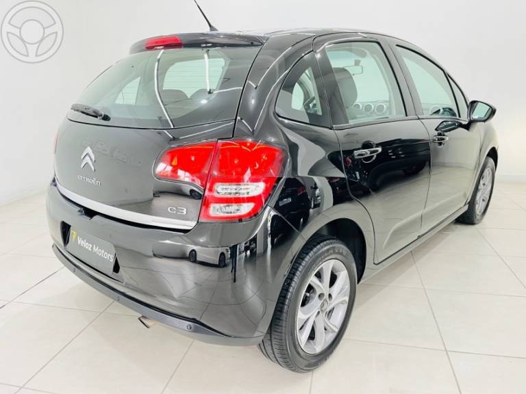 CITROËN - C3 1.5 TENDANCE 8V FLEX 4P MANUAL - 2013/2014 - PRETA - R$ 39.990,00