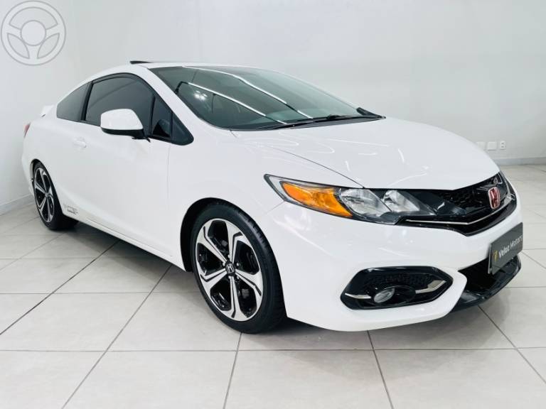 HONDA - CIVIC 2.4 SI 16V 2P MANUAL - 2014/2014 - BRANCA - R$ 139.990,00