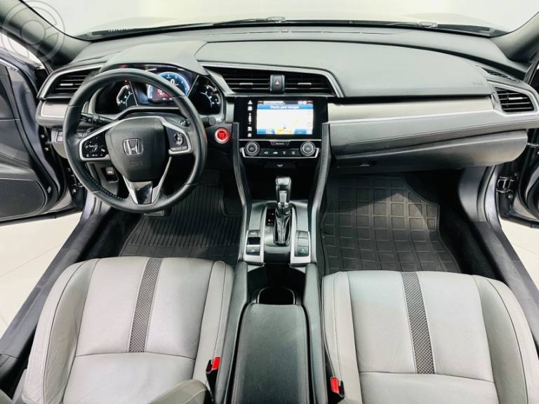 HONDA - CIVIC 2.0 16V FLEXONE EXL 4P CVT - 2020/2020 - CINZA - R$ 124.900,00