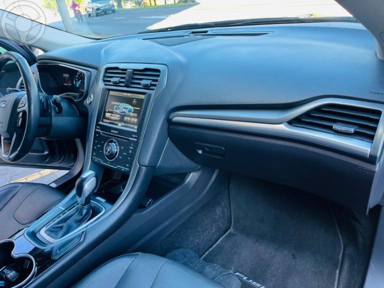 FORD - FUSION 2.0 TITANIUM FWD 16V 4P AUTOMÁTICO - 2014/2015 - PRETA - R$ 79.990,00