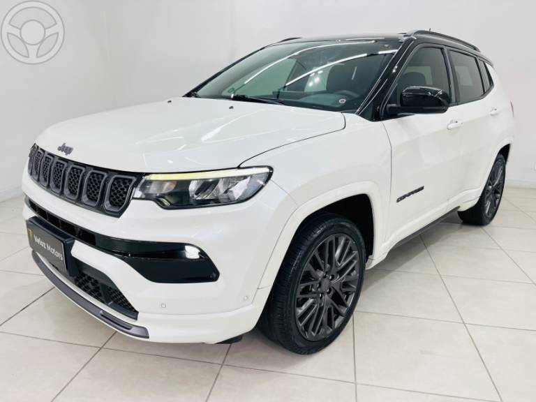 JEEP - COMPASS 1.3 SERIE S T270 16V TURBO FLEX 4P AUTOMÁTICO - 2021/2022 - BRANCA - R$ 159.900,00