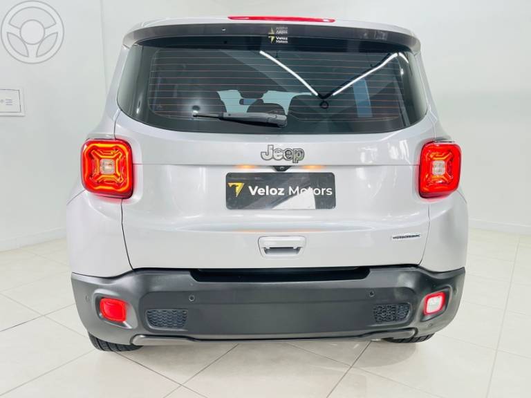 JEEP - RENEGADE 1.8 16V FLEX LONGITUDE 4P AUTOMÁTICO - 2021/2021 - PRATA - R$ 87.900,00