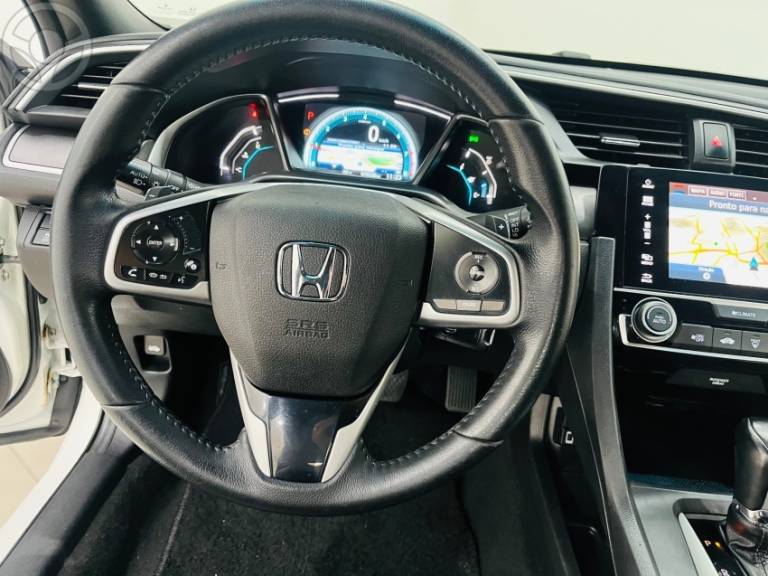 HONDA - CIVIC 2.0 16V FLEXONE EXL 4P CVT - 2018/2018 - BRANCA - R$ 114.999,00