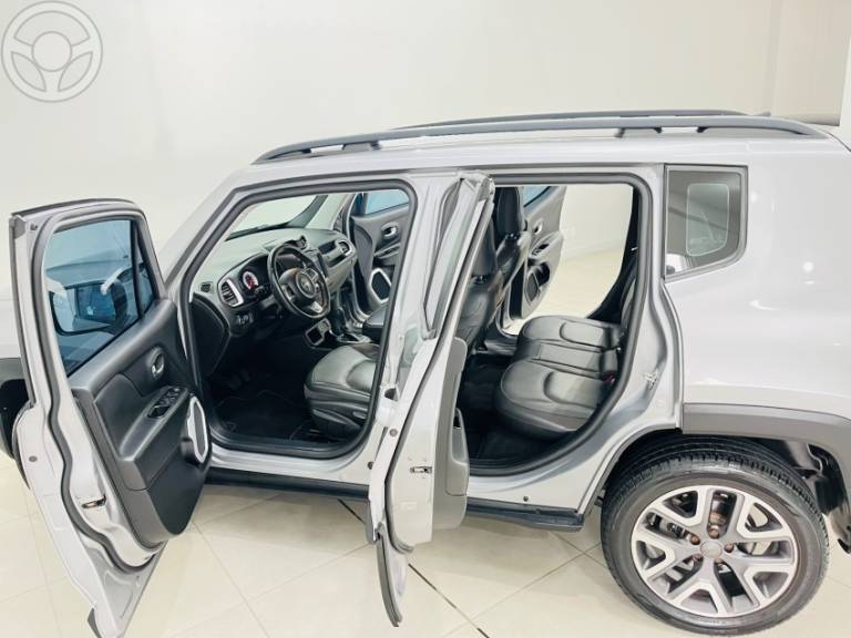 JEEP - RENEGADE 1.8 16V FLEX LONGITUDE 4P AUTOMÁTICO - 2021/2021 - PRATA - R$ 87.900,00