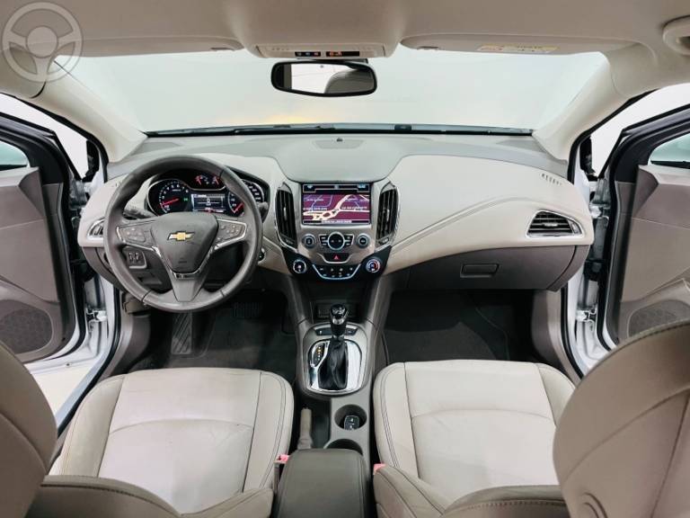 CHEVROLET - CRUZE 1.4 TURBO LTZ 16V FLEX 4P AUTOMÁTICO - 2016/2017 - PRATA - R$ 84.990,00