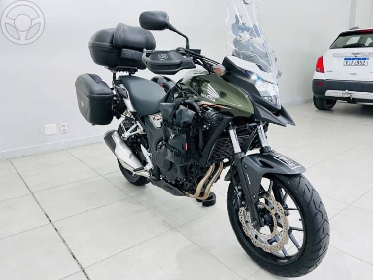 HONDA - CB 500 X - 2018/2018 - VERDE - R$ 37.900,00