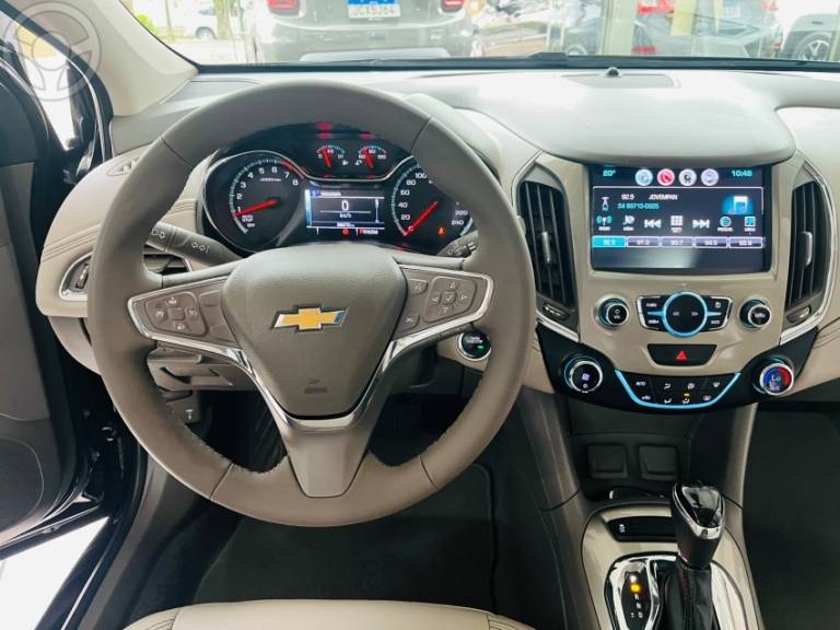 CHEVROLET - CRUZE 1.4 TURBO LTZ SPORT6 16V FLEX 4P AUTOMÁTICO - 2018/2018 - PRETA - R$ 93.500,00
