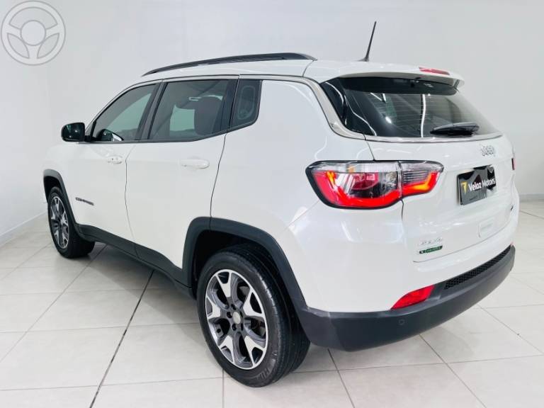 JEEP - COMPASS 2.0 16V DIESEL LONGITUDE 4X4 AUTOMÁTICO - 2019/2019 - BRANCA - R$ 114.900,00