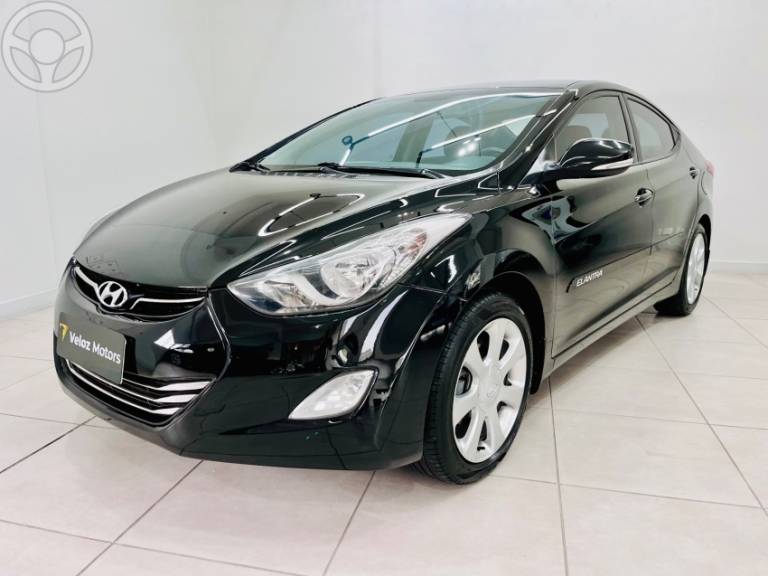 HYUNDAI - ELANTRA 2.0 GLS 16V FLEX 4P AUTOMÁTICO - 2012/2013 - PRETA - R$ 63.900,00