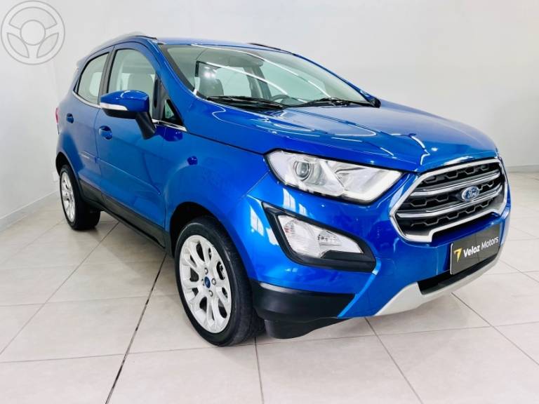 FORD - ECOSPORT 2.0 TITANIUM 16V FLEX 4P AUTOMÁTICO - 2019/2019 - AZUL - R$ 80.900,00