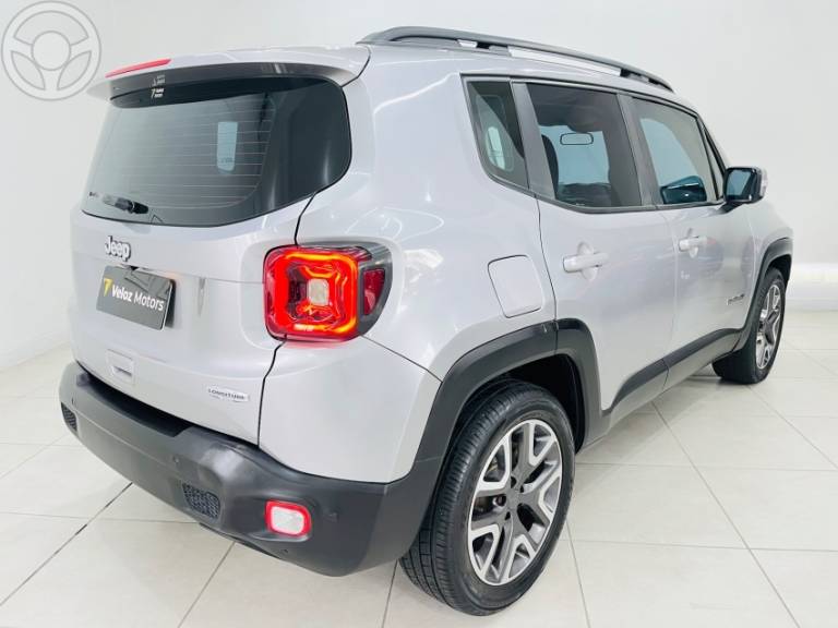 JEEP - RENEGADE 1.8 16V FLEX LONGITUDE 4P AUTOMÁTICO - 2021/2021 - PRATA - R$ 87.900,00