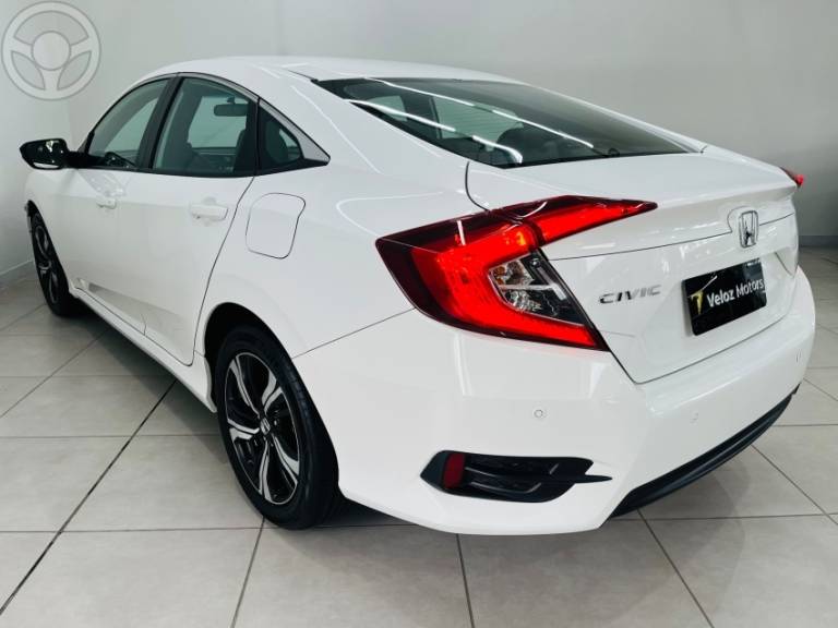 HONDA - CIVIC 2.0 16V FLEXONE EXL 4P CVT - 2018/2018 - BRANCA - R$ 114.999,00
