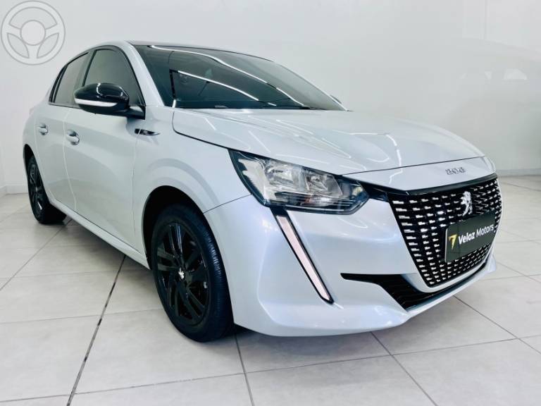 PEUGEOT - 208 1.6 ACTIVE PACK 16V FLEX 4P AUTOMÁTICO - 2021/2021 - PRATA - R$ 76.900,00