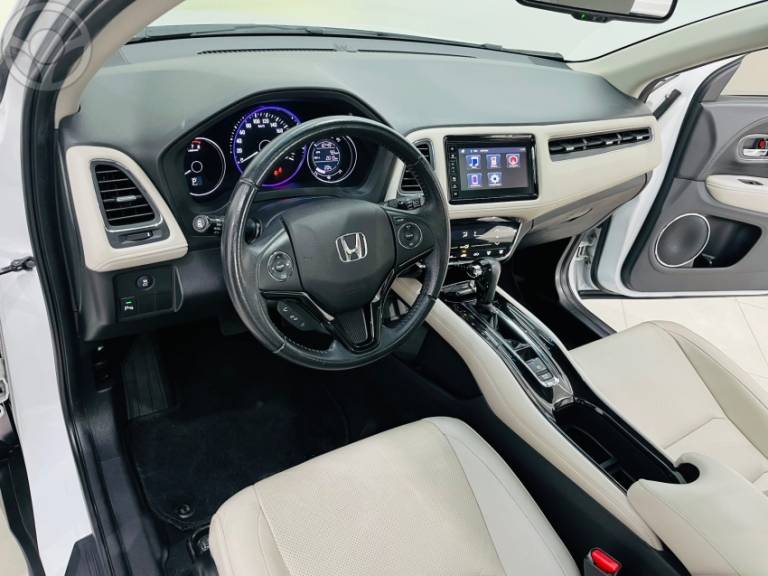 HONDA - HR-V 1.5 16V FLEX TOURING TURBO 4P AUTOMÁTICO - 2019/2020 - BRANCA - R$ 134.900,00