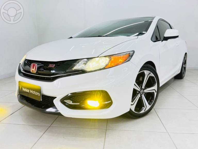 HONDA - CIVIC 2.4 SI 16V 2P MANUAL - 2014/2014 - BRANCA - R$ 139.990,00