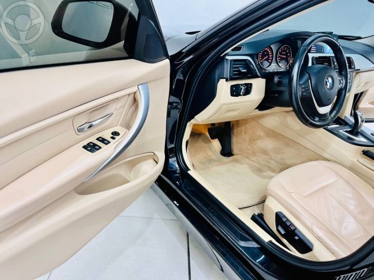 BMW - 328I 2.0 SPORT GP 16V ACTIVEFLEX 4P AUTOMÁTICO - 2013/2013 - PRETA - R$ 99.990,00