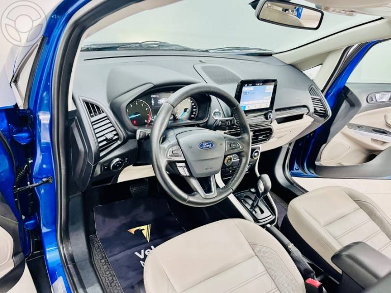 FORD - ECOSPORT 2.0 TITANIUM 16V FLEX 4P AUTOMÁTICO - 2019/2019 - AZUL - R$ 80.900,00