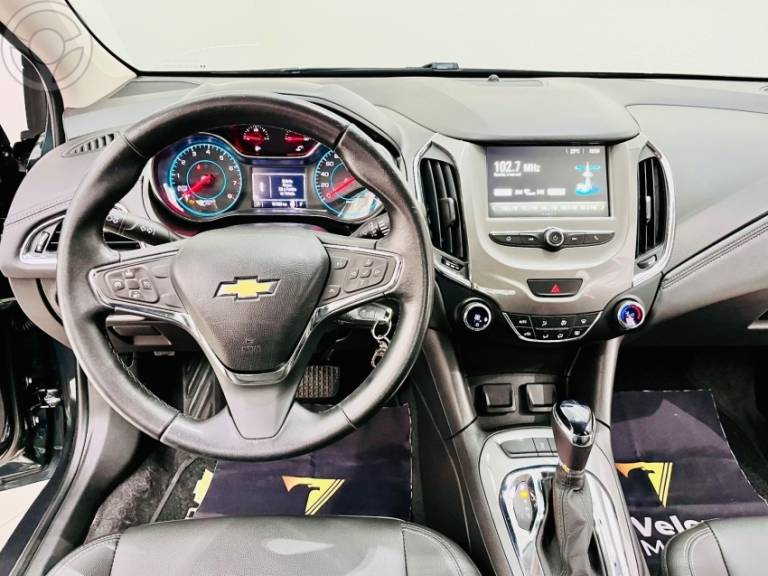 CHEVROLET - CRUZE 1.4 TURBO LT 16V FLEX 4P AUTOMÁTICO - 2018/2019 - CINZA - R$ 89.990,00