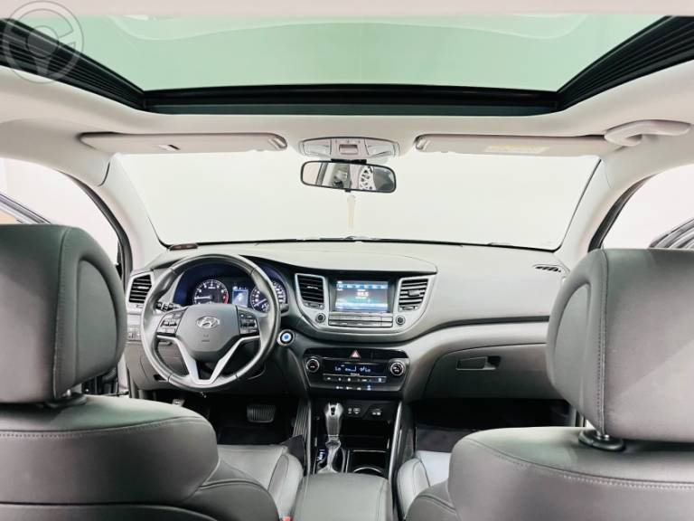 HYUNDAI - TUCSON 1.6 16V T-GDI GLS ECOSHIFT - 2018/2019 - CINZA - R$ 112.900,00