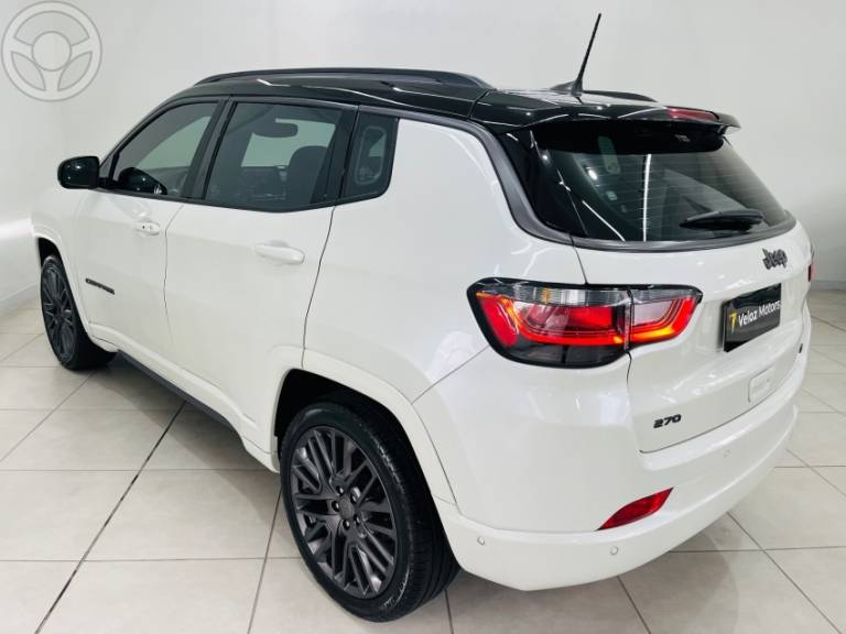 JEEP - COMPASS 1.3 SERIE S T270 16V TURBO FLEX 4P AUTOMÁTICO - 2021/2022 - BRANCA - R$ 159.900,00