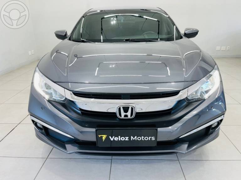 HONDA - CIVIC 2.0 16V FLEXONE EXL 4P CVT - 2020/2020 - CINZA - R$ 124.900,00