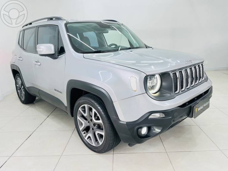 JEEP - RENEGADE 1.8 16V FLEX LONGITUDE 4P AUTOMÁTICO - 2021/2021 - PRATA - R$ 87.900,00