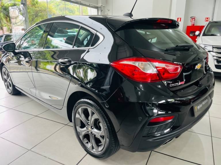 CHEVROLET - CRUZE 1.4 TURBO LTZ SPORT6 16V FLEX 4P AUTOMÁTICO - 2018/2018 - PRETA - R$ 93.500,00